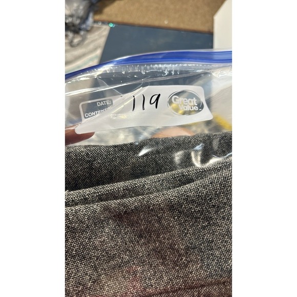 Banana Republic Tweed Wool Blend Lined Pencil Zip Skirt Gray Womens Size 4 - Picture 7 of 8